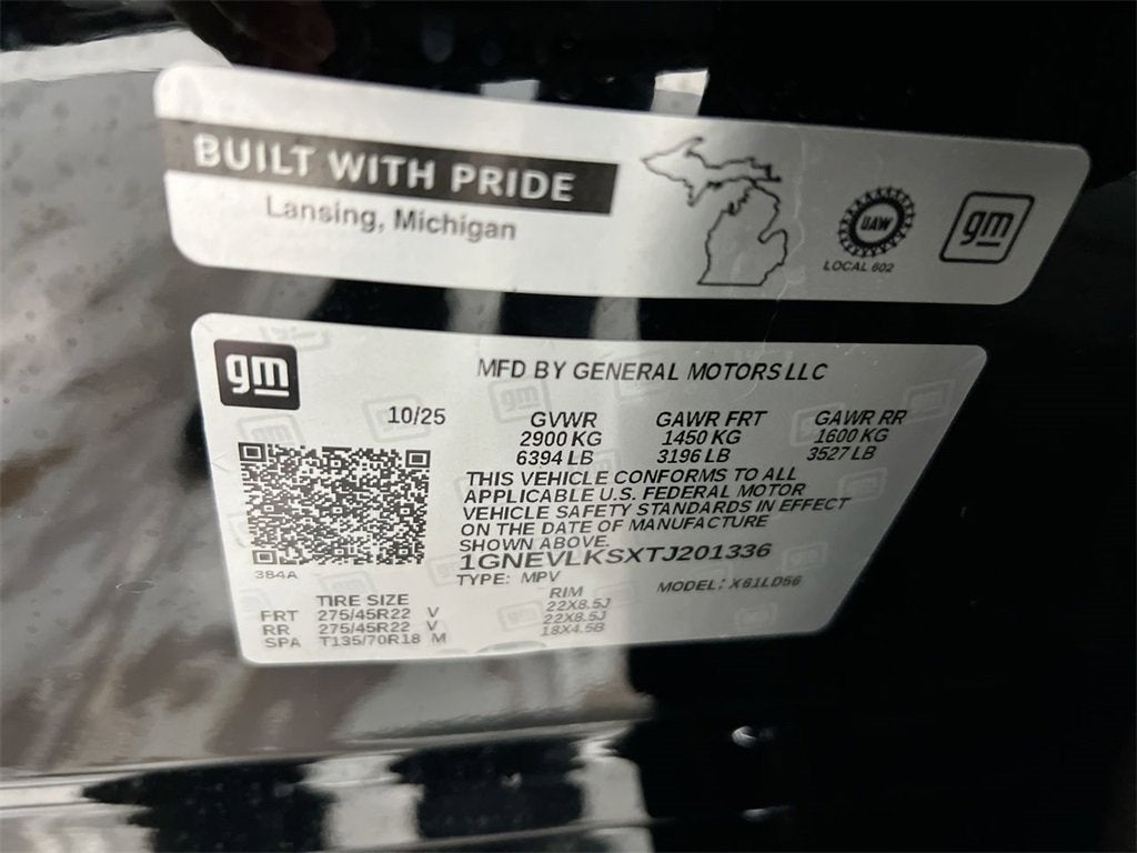 2026 Chevrolet Traverse RS