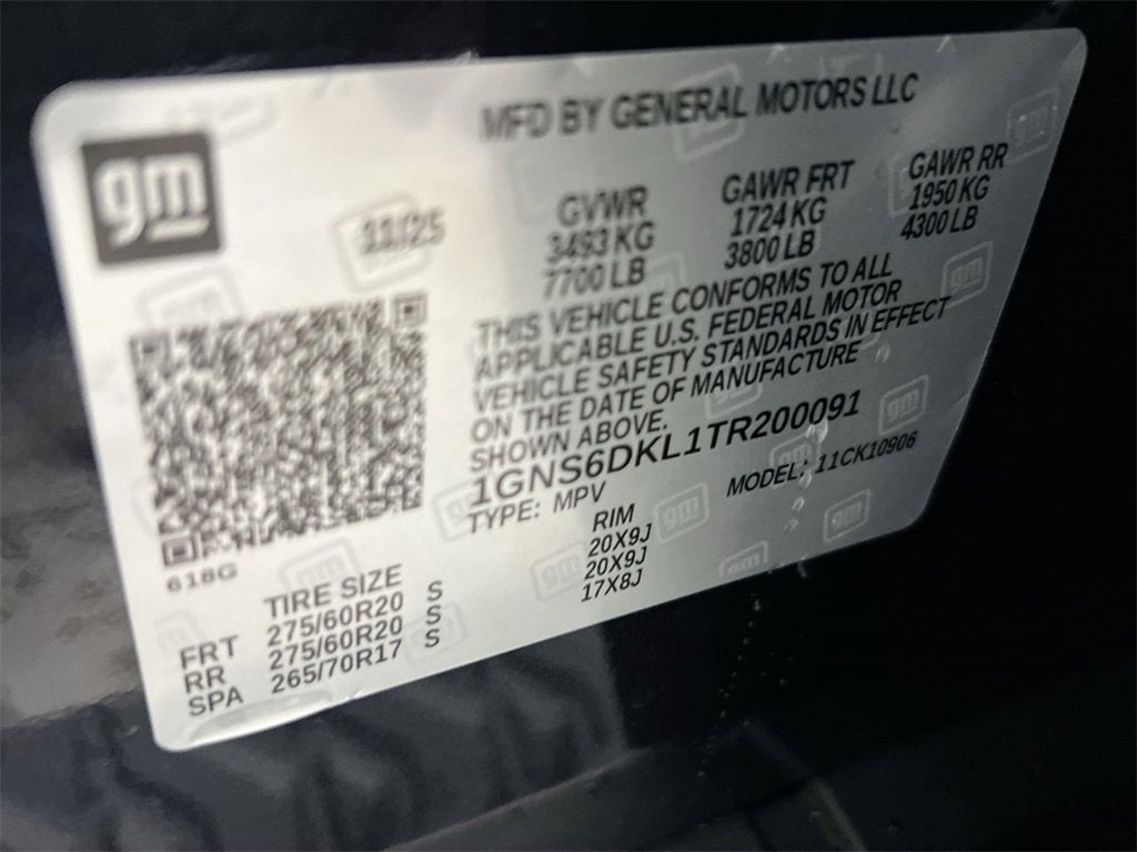 2026 Chevrolet Suburban Z71