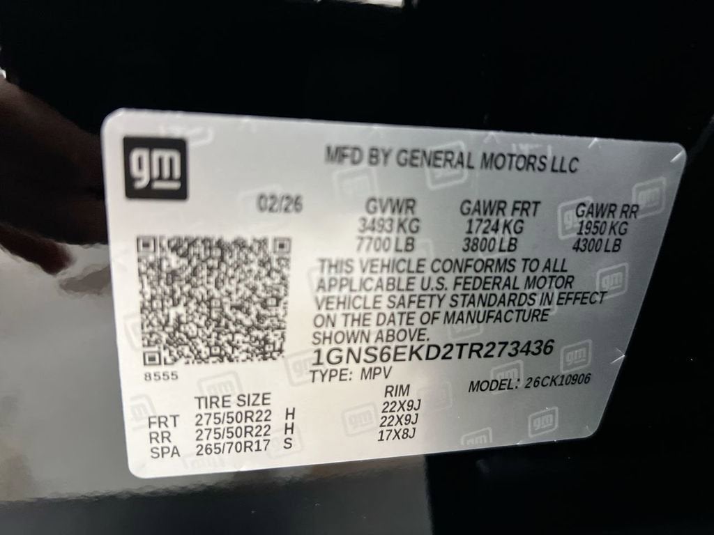 2026 Chevrolet Suburban RST