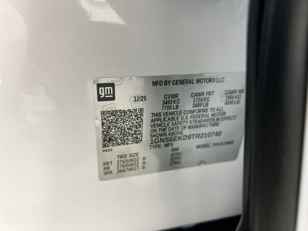 2026 Chevrolet Suburban RST