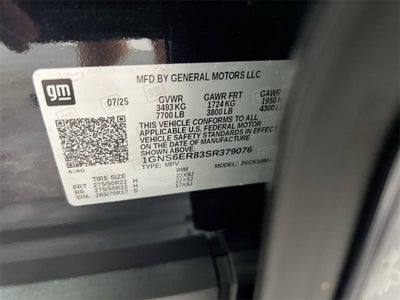 2025 Chevrolet Suburban RST