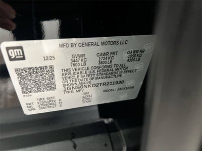 2026 Chevrolet Tahoe LT