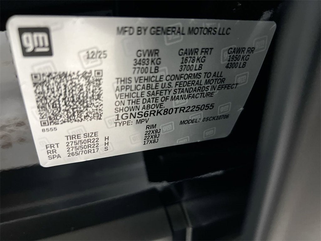 2026 Chevrolet Tahoe RST