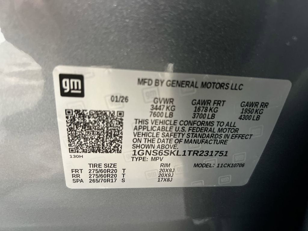 2026 Chevrolet Tahoe Premier