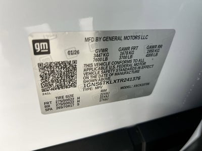 2026 Chevrolet Tahoe High Country