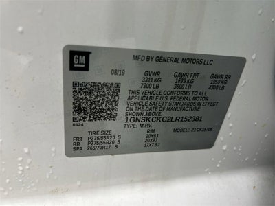 2020 Chevrolet Tahoe Premier