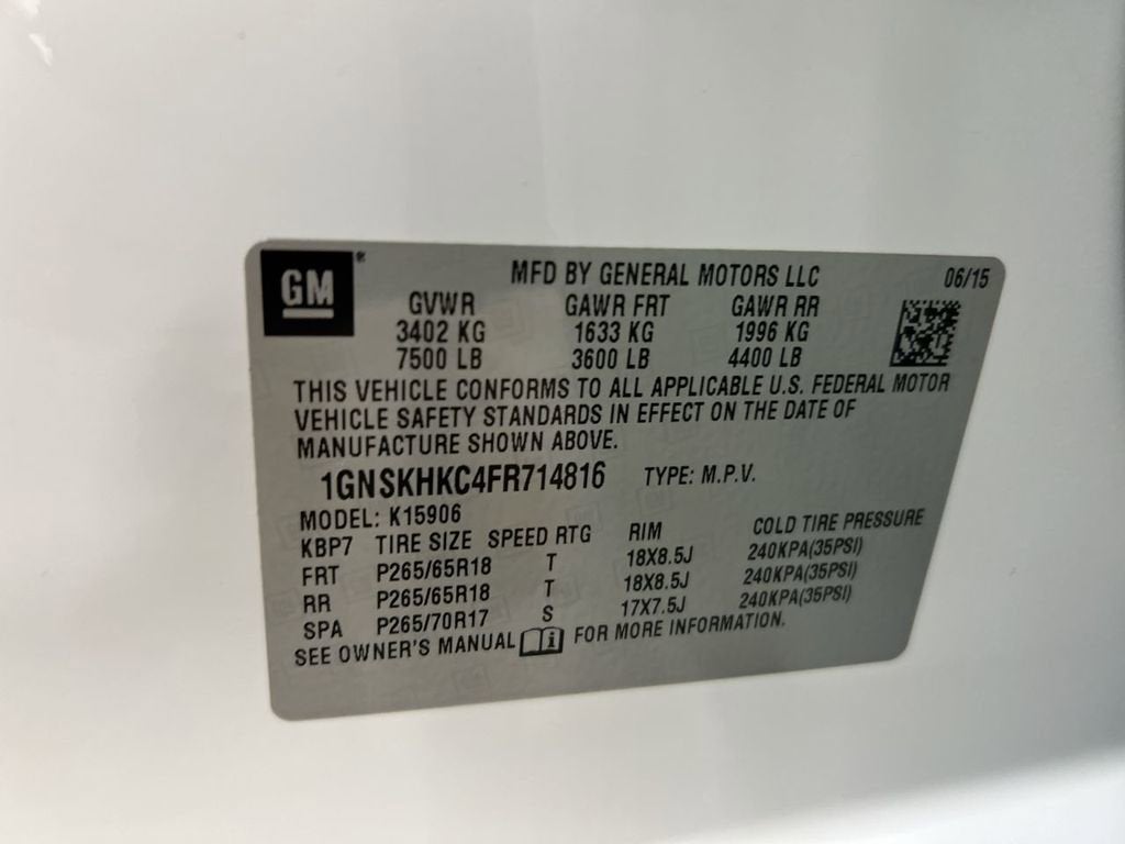 2015 Chevrolet Suburban LS