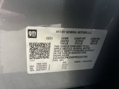 2023 Chevrolet Tahoe Z71