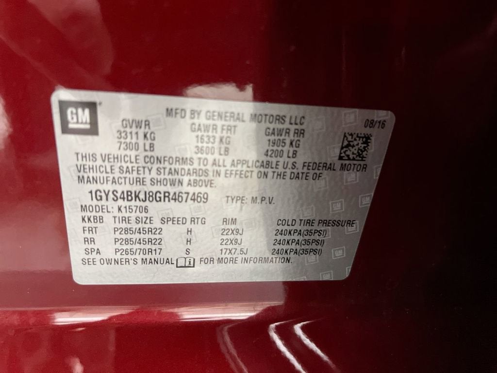 2016 Cadillac Escalade Luxury Collection