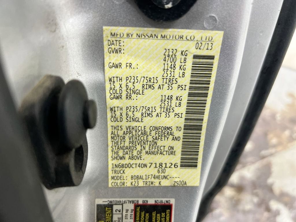 2013 Nissan Frontier S