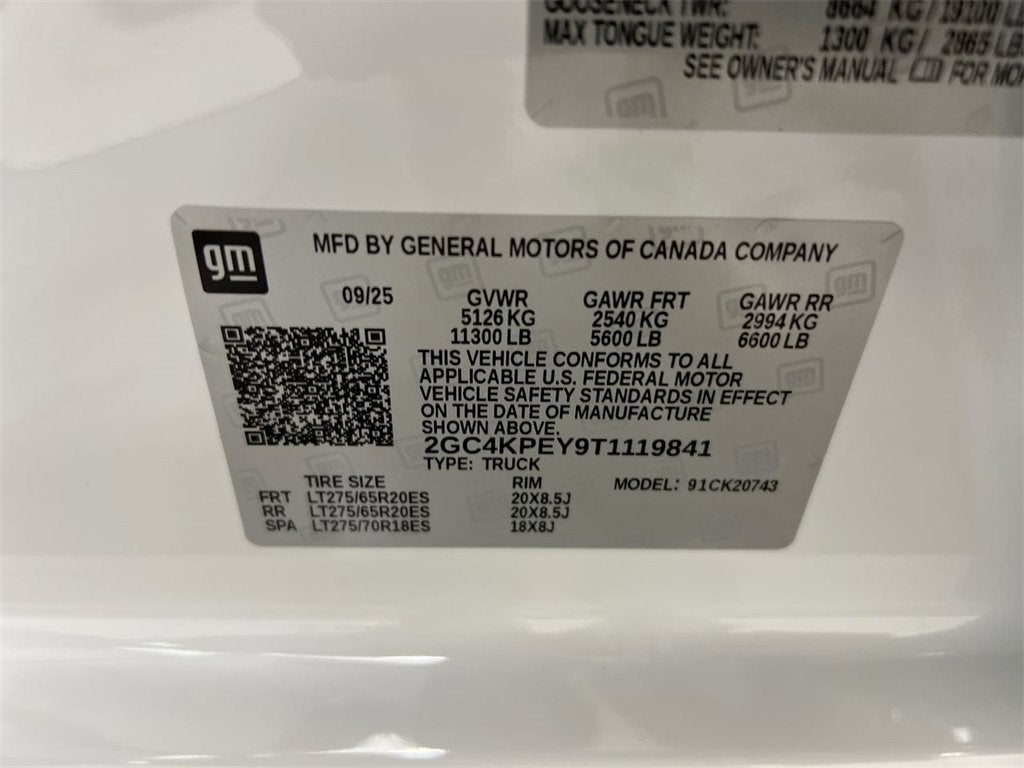 2026 Chevrolet Silverado 2500 HD LTZ