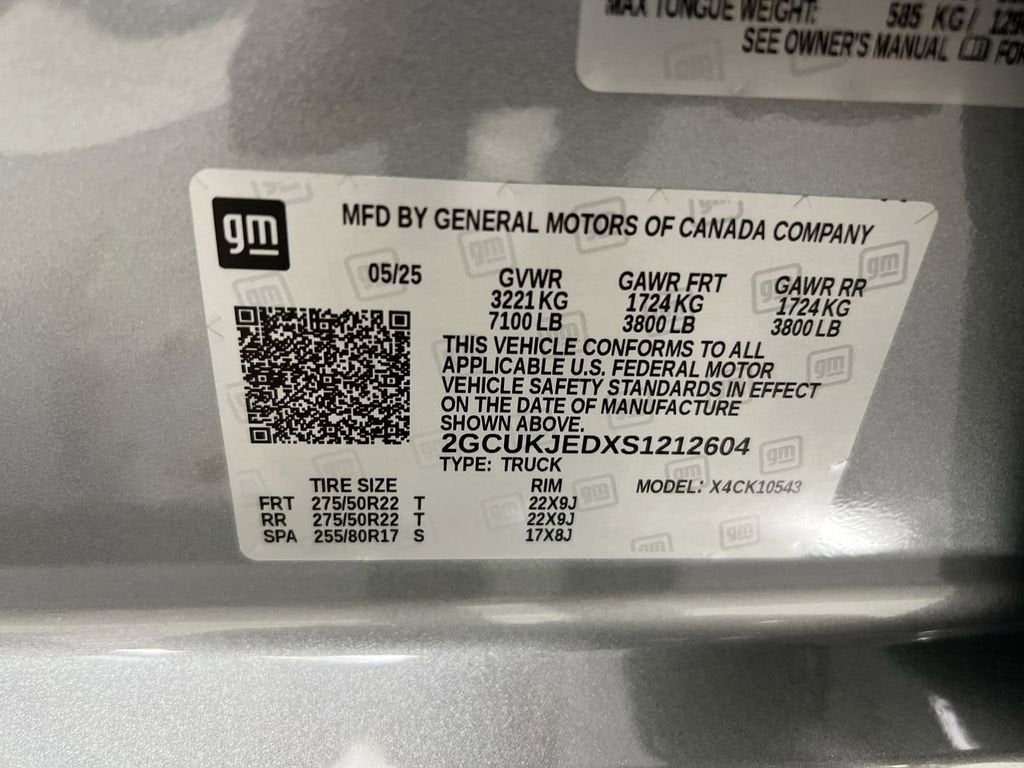 2025 Chevrolet Silverado 1500 High Country