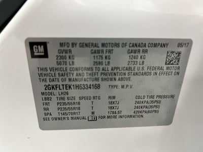 2017 GMC Terrain SLE