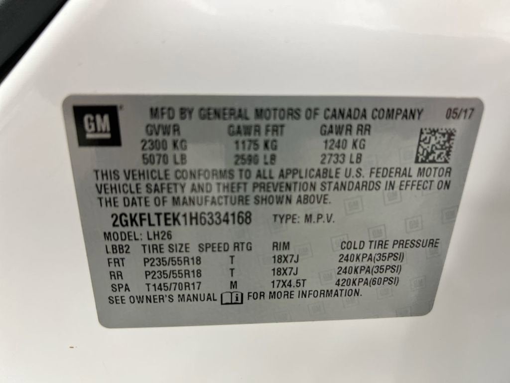 2017 GMC Terrain SLE