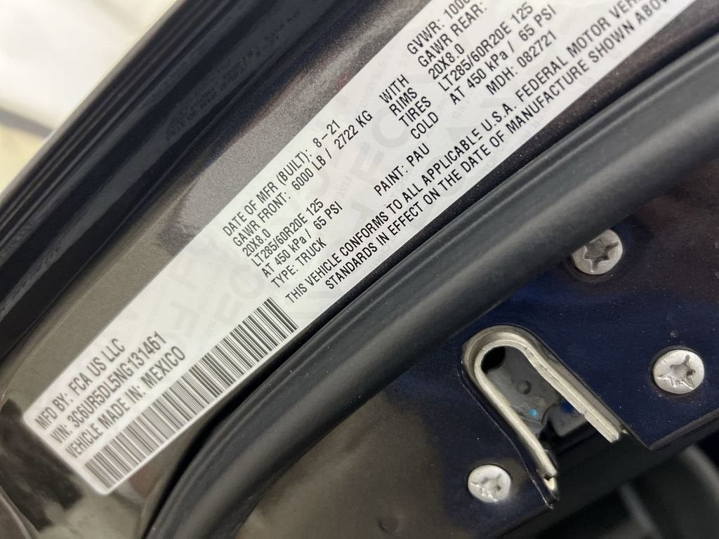 2022 RAM 2500 Big Horn