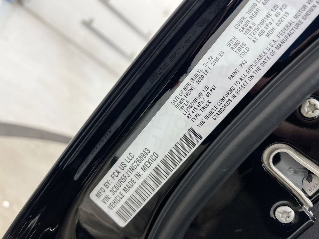 2022 RAM 2500 Laramie