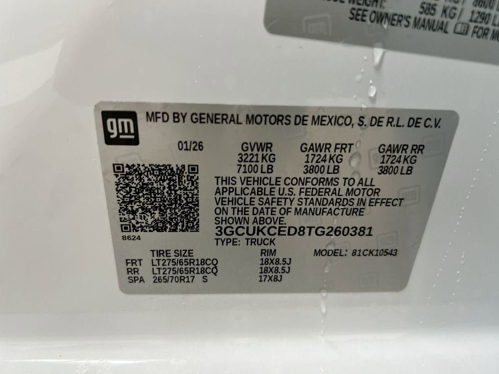 2026 Chevrolet Silverado 1500 Custom Trail Boss