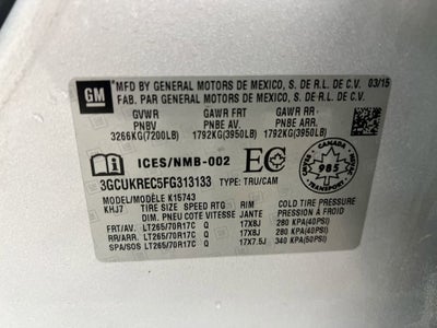 2015 Chevrolet Silverado 1500 LT