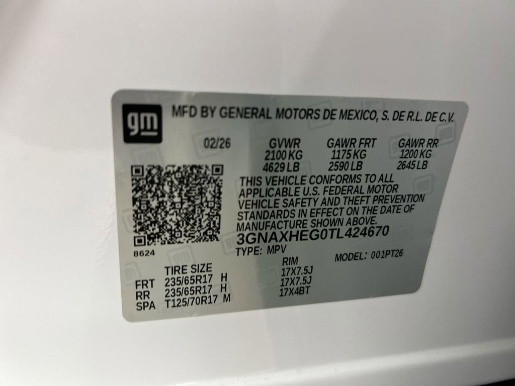 2026 Chevrolet Equinox LT