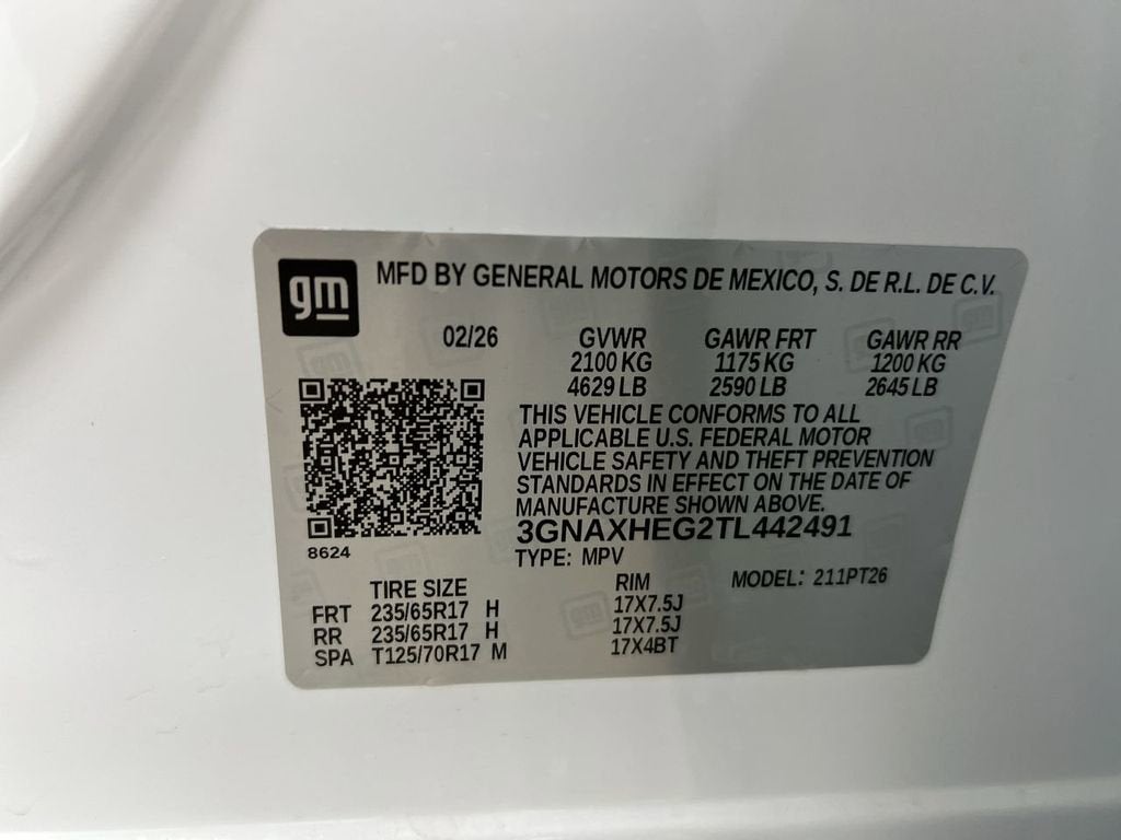 2026 Chevrolet Equinox LT