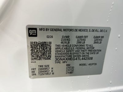 2026 Chevrolet Equinox LT