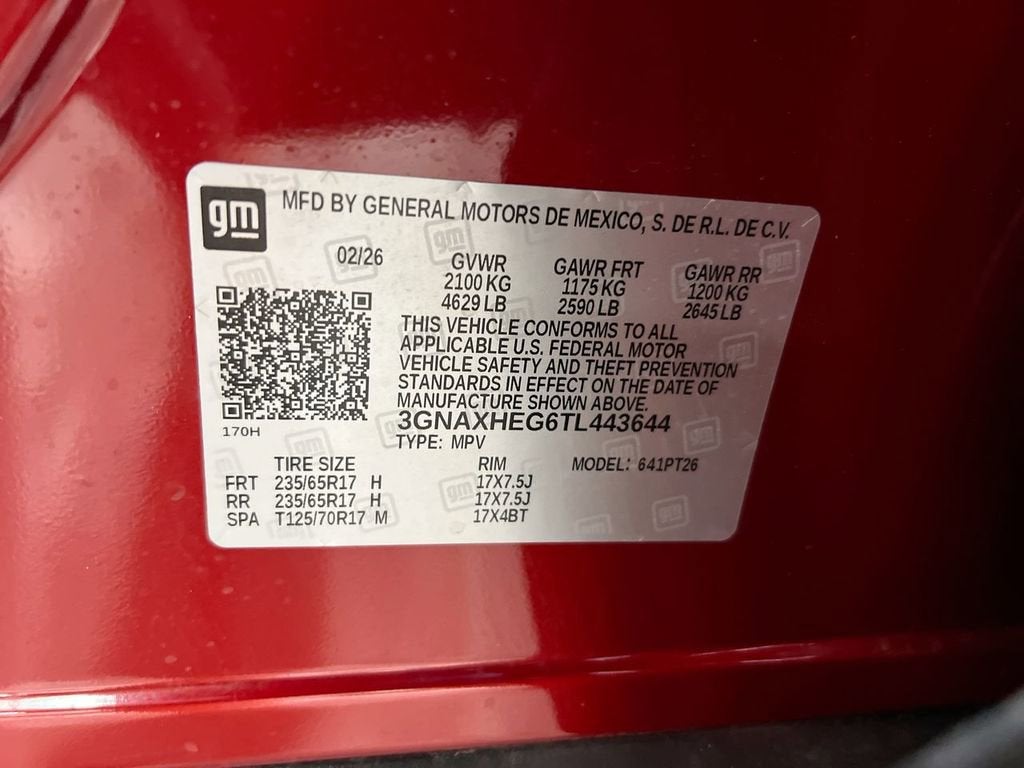 2026 Chevrolet Equinox LT