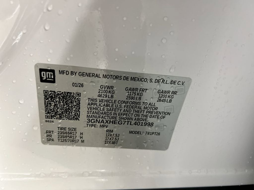 2026 Chevrolet Equinox LT