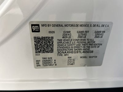 2026 Chevrolet Equinox LT