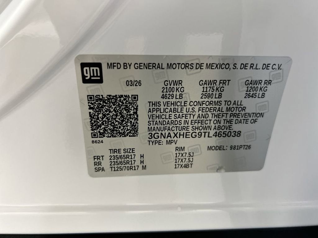 2026 Chevrolet Equinox LT