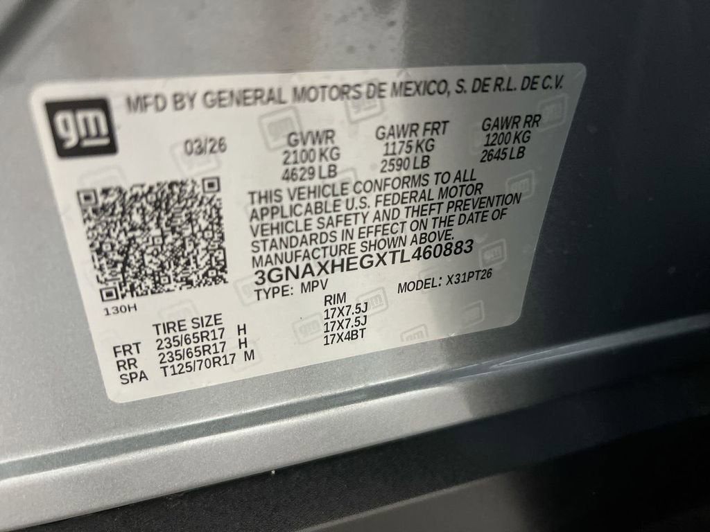 2026 Chevrolet Equinox LT