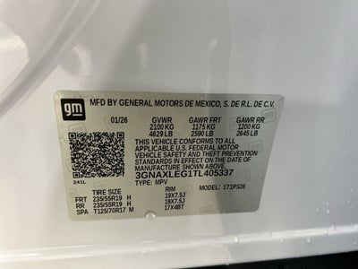 2026 Chevrolet Equinox RS