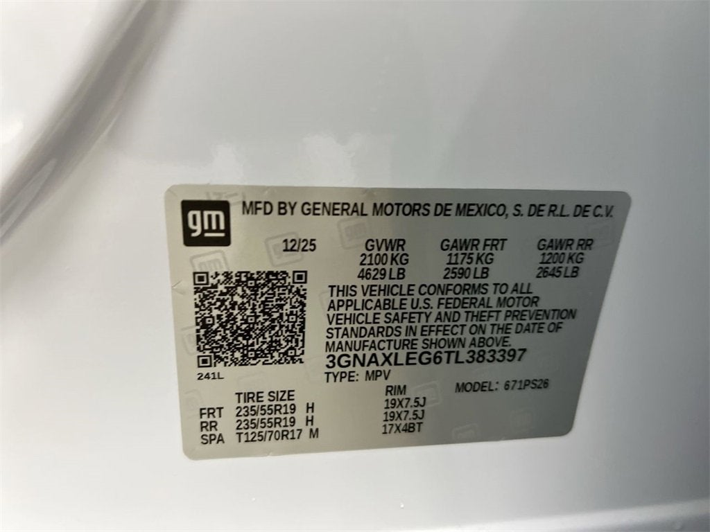 2026 Chevrolet Equinox RS