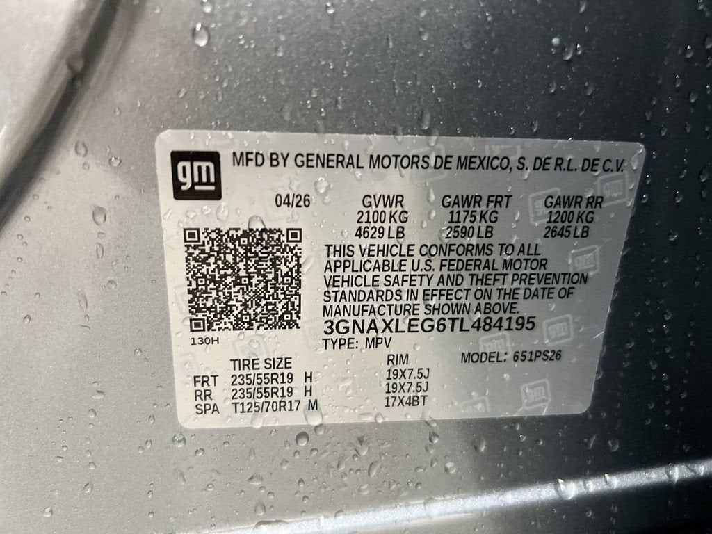 2026 Chevrolet Equinox RS