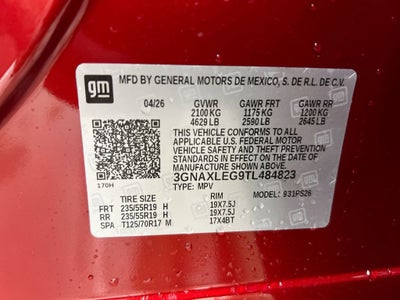 2026 Chevrolet Equinox RS