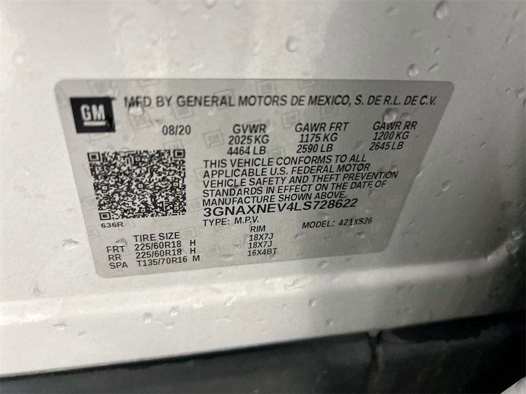 2020 Chevrolet Equinox Premier