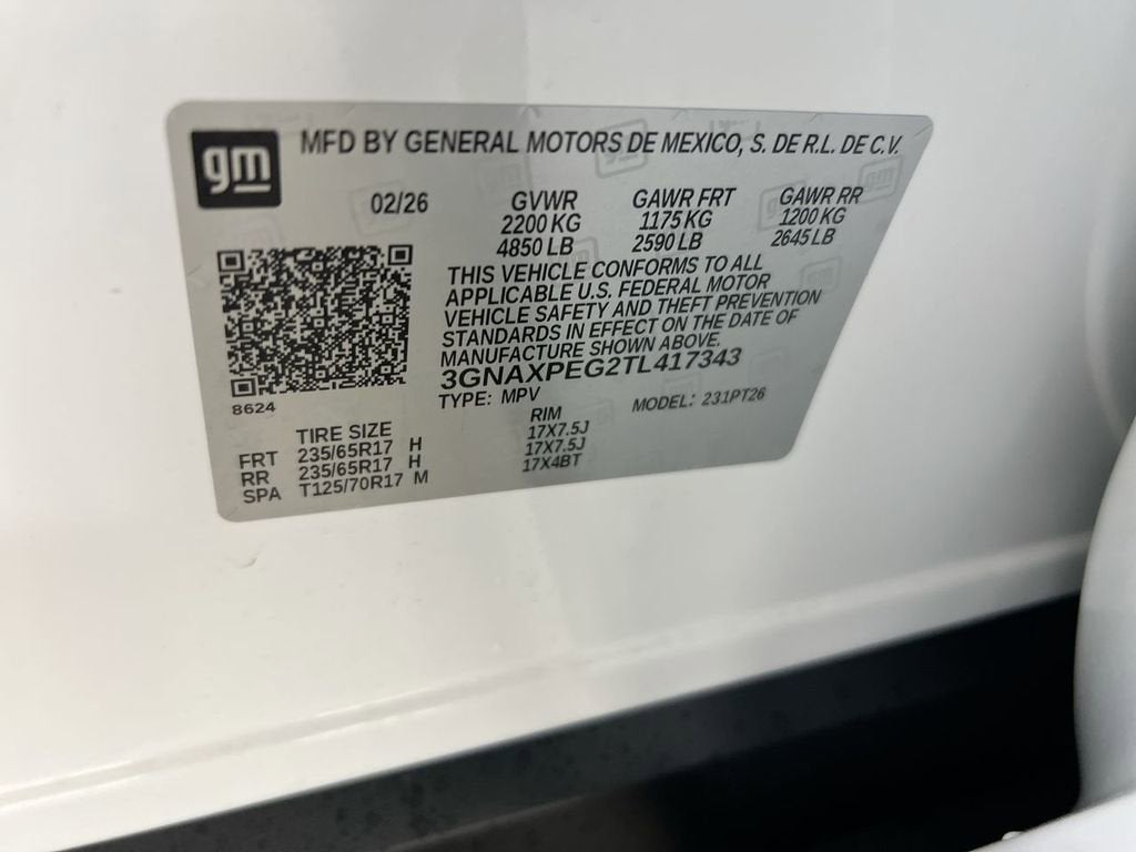 2026 Chevrolet Equinox LT