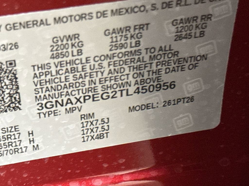 2026 Chevrolet Equinox LT