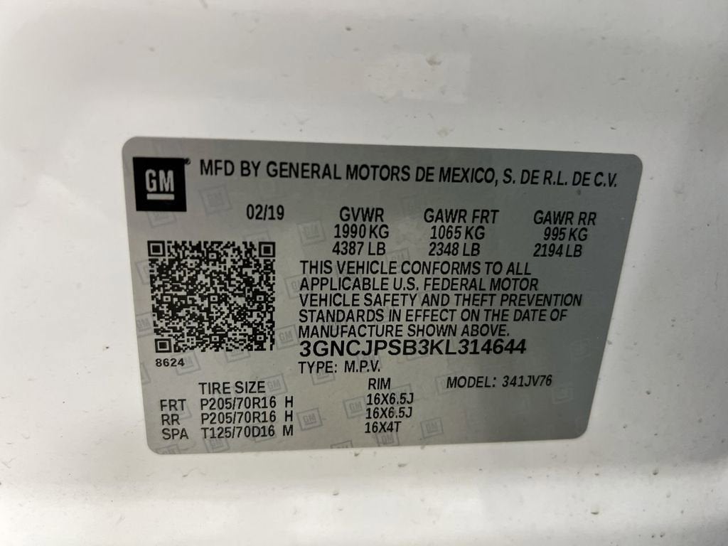 2019 Chevrolet Trax LT