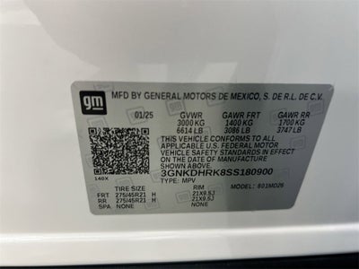 2025 Chevrolet Blazer EV RS