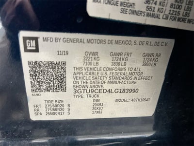 2020 GMC Sierra 1500 Elevation