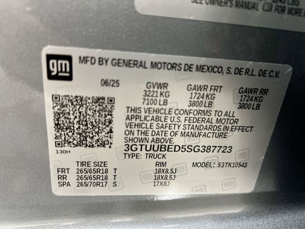 2025 GMC Sierra 1500 SLE
