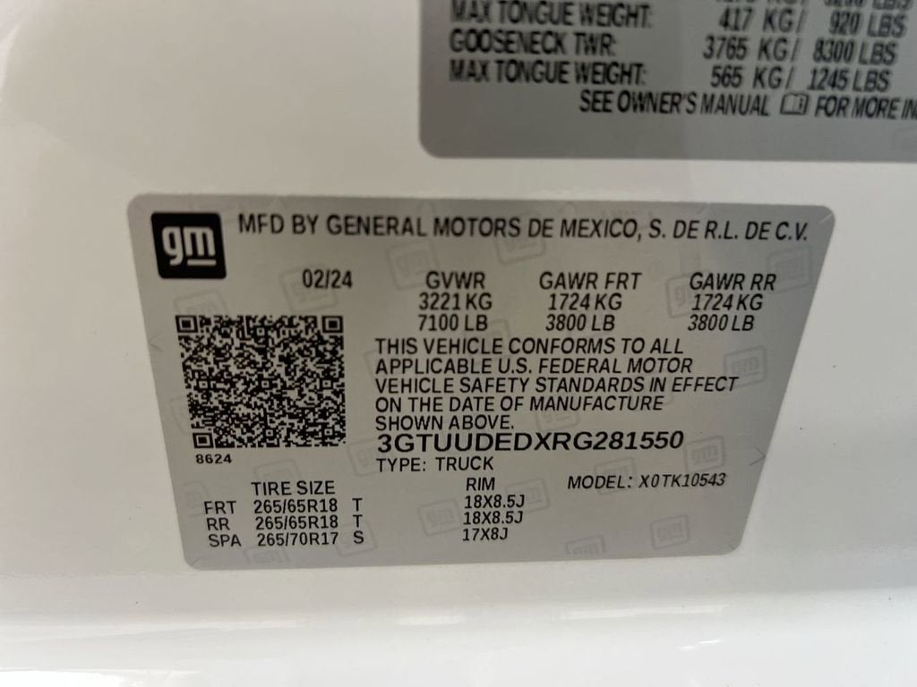 2024 GMC Sierra 1500 SLT