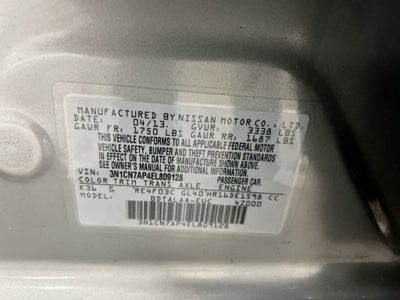 2014 Nissan Versa S