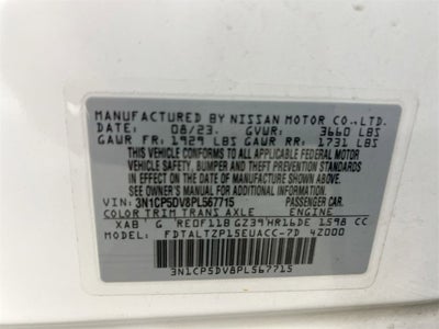 2023 Nissan Kicks SR