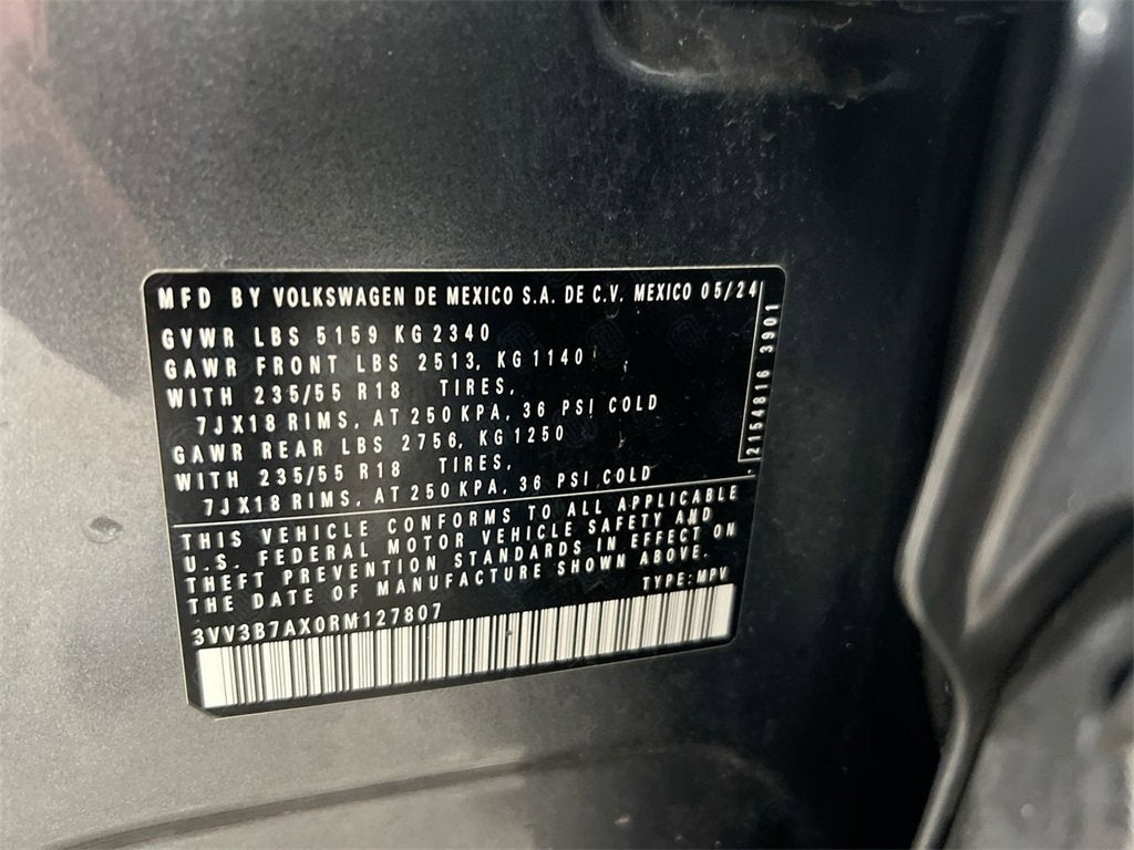 2024 Volkswagen Tiguan SE