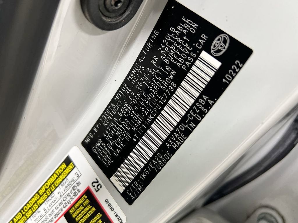 2023 Toyota Camry SE