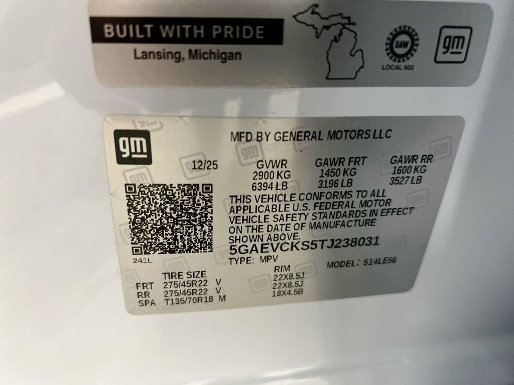 2026 Buick Enclave Avenir