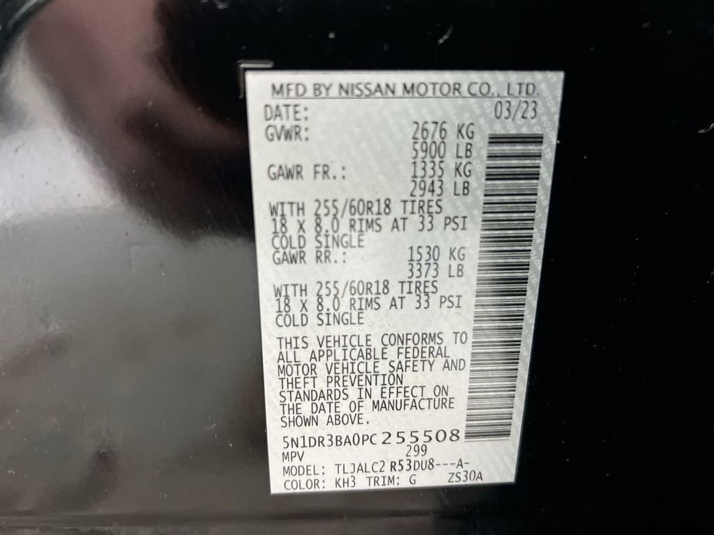 2023 Nissan Pathfinder SV
