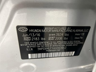 2017 Hyundai Elantra Limited