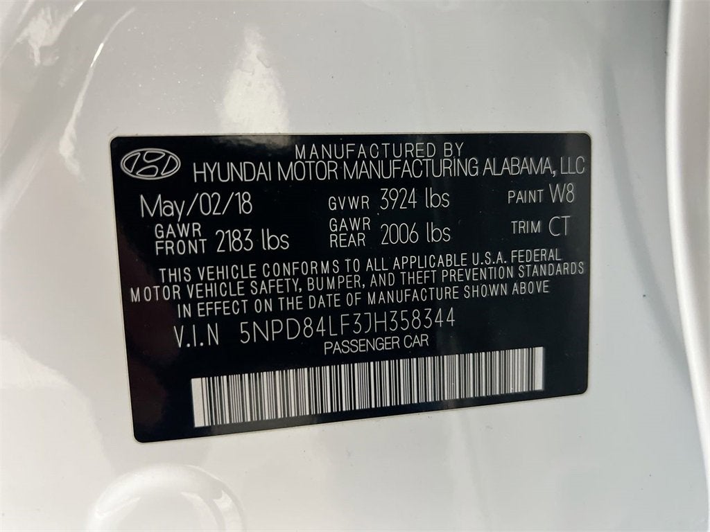 2018 Hyundai Elantra SEL